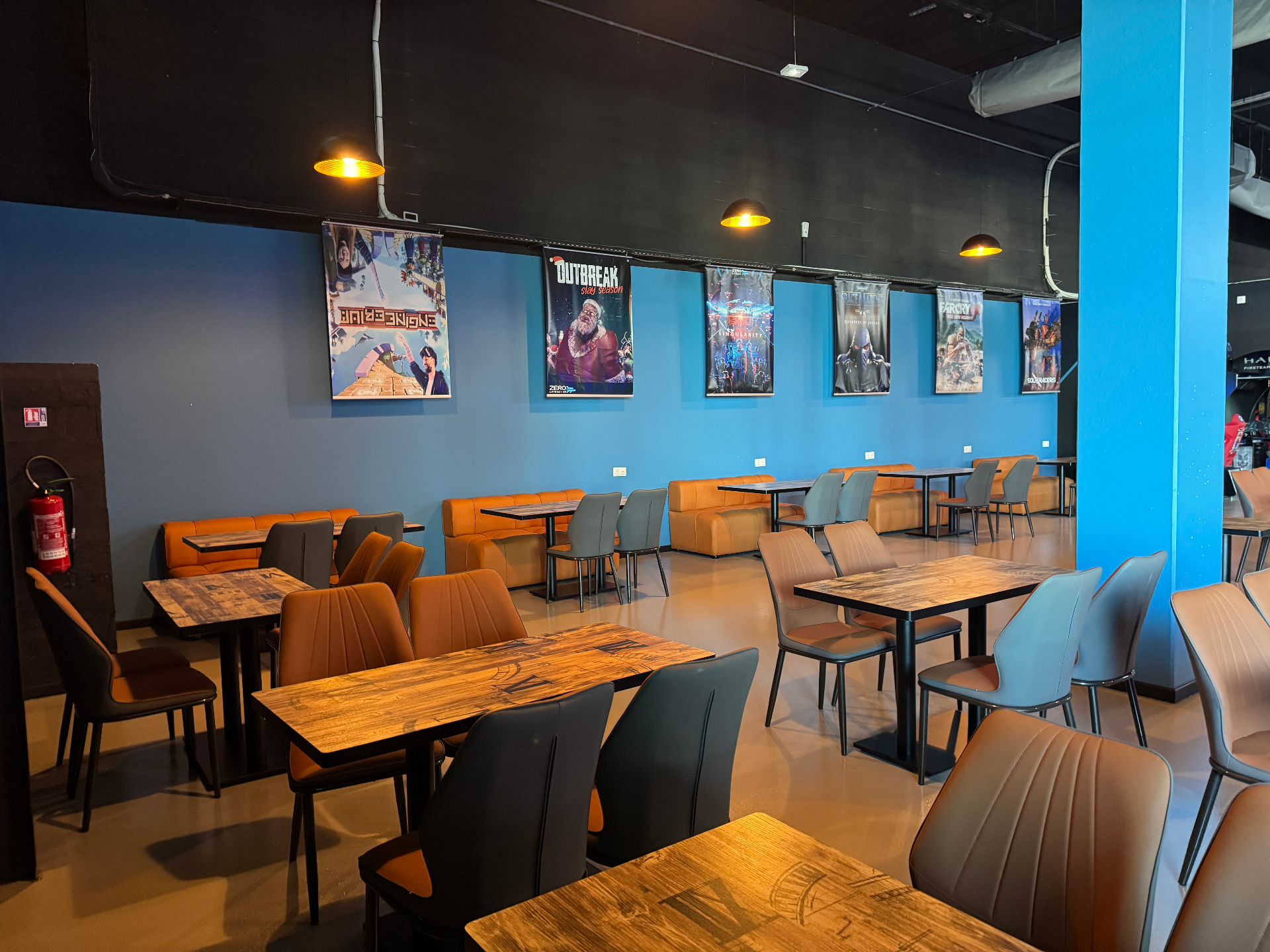 Coin restauration et lounge Zero Latency Cormeilles